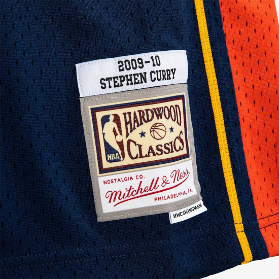 Mitchell & Ness Ανδρική φανέλα Stephen Curry Golden State Warriors 2009-10 Swingman Player Jersey